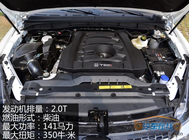 江铃汽车 驭胜S350 2017款 2.0T 自动两驱柴油豪华天窗版5座